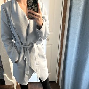 Baby blue coat